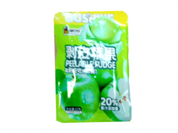 Конфета арт. 501800-4 Жевательная "Яблоко" 22 г 20 шт. упаковка'