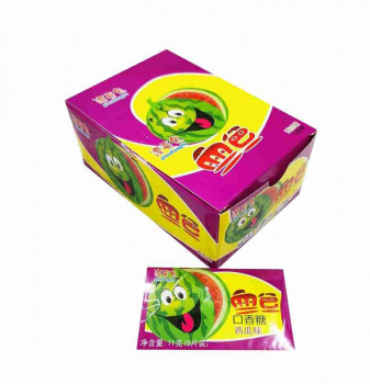 Жевательная резинка арт. 720210/720227 Пластинки "Арбуз" 11 г 30 шт. упаковка