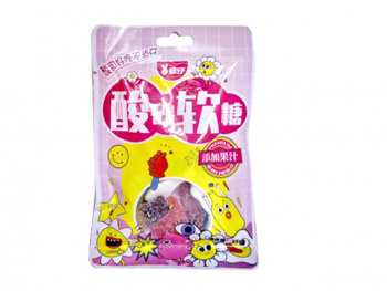 Мармелад арт. 678796/78635 Фруктовый кислый в пак. 20 шт. в кор.