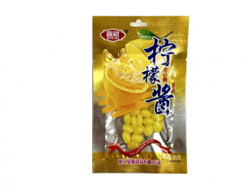 Конфета арт. 080170-5 Жевательные бобы "Лимон" 35 г 20 шт. упаковка'#,