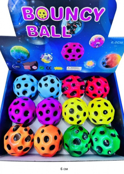 Антистресс арт. ABC-A19 Мяч "Метеорит" цвета микс (12 шт.) шоубокс• Антистресс арт. ABC-A19 Мяч "Метеорит" цвета микс (12 шт.) шоубокс•