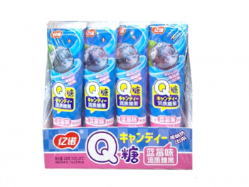 Конфета арт. 224486 Жидкая "Зубная паста Черника" 25 г 20 шт. в кор.#