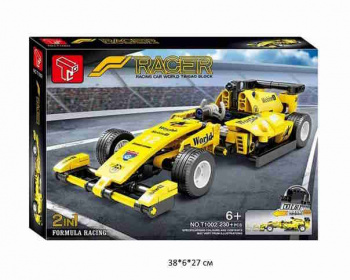 Конструктор арт. T1002 Автомобиль инерц. 230 дет. в кор.~