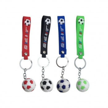 Брелок арт. 805168 На руку Футбольный мяч цвета микс в пак.