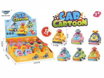 Зав. машинка арт. SY686B-618" (12 шт.) в шоубоксе 24,5*28,4*8,6 Зав. машинка арт. SY686B-618" (12 шт.) в шоубоксе 24,5*28,4*8,6