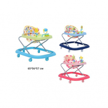 Ходунки арт. Y-W768 Цвета микс музыка в пак. 65*56*57