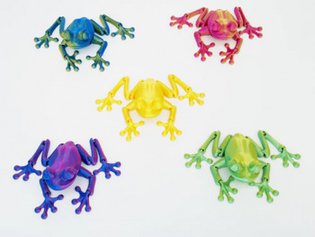 Фигурка 3Д арт. 3D015 Лягушка подвижная цвета микс 1шт. в пак.) Фигурка 3Д арт. 3D015 Лягушка подвижная цвета микс 1шт. в пак.)