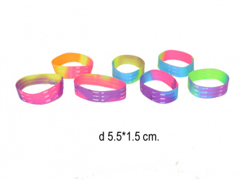 Браслет арт. 10010-BT Силиконовый тройной 10 шт. в пак. Браслет арт. 10010-BT Силиконовый тройной 10 шт. в пак.