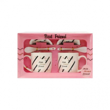 Подарочный набор арт. 1354-501 На двоих "Best Friend" 6 предметов в кор.