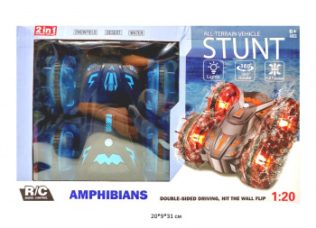 Машина на р/у арт. GS-016 Перевертыш свет, вращение 360° в кор._ Машина на р/у арт. GS-016 Перевертыш свет, вращение 360° в кор._