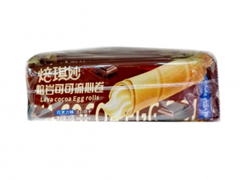 Печенье арт. 850643 Трубочки с начинкой "Шоколад" в пак. 20 шт. упаковка*