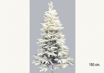 Елка 150 см арт. 2031-601-150 Белая №10 комбинир. литье с пвх в кор.