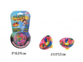 Антистресс арт. 244 Прыгун Хип-Хоп Попс на листе_/288 шт./ Антистресс арт. 244 Прыгун Хип-Хоп Попс на листе_/288 шт./