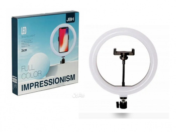 Кольцо осветитель арт. 3D-26 RGB LED d 26 см со штативом в кор. Кольцо осветитель арт. 3D-26 RGB LED d 26 см со штативом в кор.