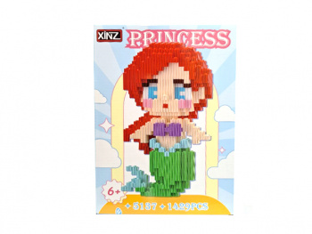 Конструктор арт. 5137-802 Микро Принцесса русалка 1429 дет. в кор.