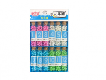 Конфета арт. 420155/241315 Драже Жемчуг "1-12" в банке 12 г 12 шт. в кор.*