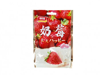 Конфета арт. 906560 Леденец "Клубника" 20 шт. упаковка;