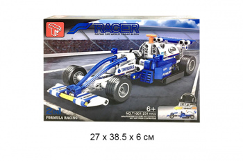 Конструктор арт. T1001 Автомобиль 231 дет. в кор._~/72 шт./