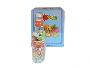 Конфета арт. 271212/271922-1 Драже "Камушки" в бутылке 120 г 9 шт. в кор.#