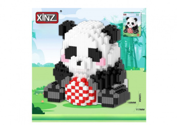 Конструктор арт. 5044-805 Микро Панда с игрушкой 1447 дет. в кор.=