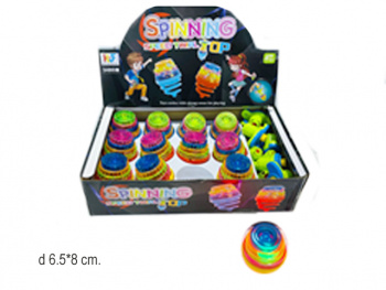 Зав. юла арт. 3480D Цвета микс (12 шт.) шоубокс•/480шт./