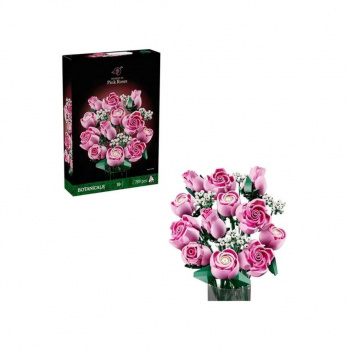Конструктор арт. SY-73004 Букет розовых роз 789 дет. в кор._