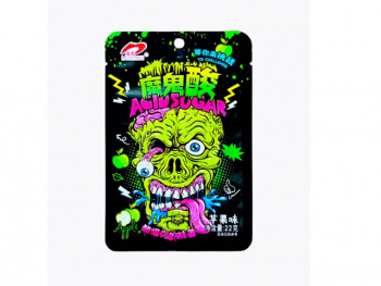 Конфета арт. 101661/79809 Кислая "Зомби" Яблоко 20 г в пак. 20 шт. в кор.#