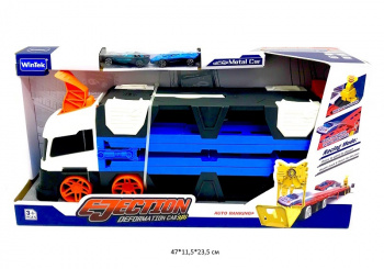 Набор машин арт. E7015 Автовоз-трансформер в кор._ Набор машин арт. E7015 Автовоз-трансформер в кор._