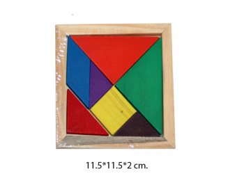 Деревянная игрушка арт. 2407-13 Логическая игра фигуры в кор._/500шт./