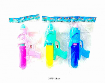Пистолет водн. арт. M60A Цвета микс в пакете_