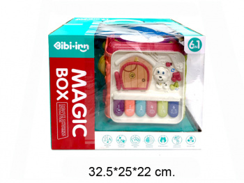 Логика арт. 698-65 Волшебный куб муз. в кор._/12 шт./