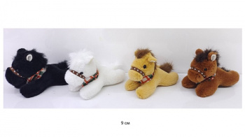 им Лошадь арт. YE25510-5 С платком на шее, лежит цвета микс в пак.)