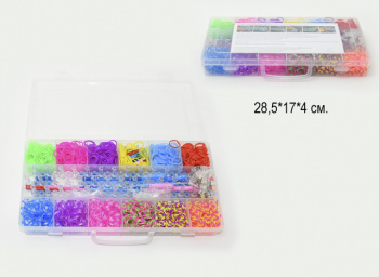 Набор для плетения арт. 3497/018-1 Резиночки в кор.=