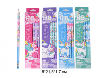 кц_Карандаш чернографитный арт. YL221303 Набор HB 12 шт. в цветной кор.