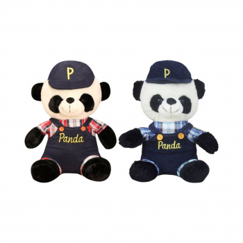 им Панда арт. YE80323-4 В комбинезоне 60 см в пак.) им Панда арт. YE80323-4 В комбинезоне 60 см в пак.)