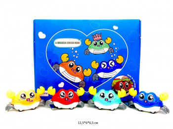 Краб инерц. арт. LG188124 Цвета микс (12 шт.) шоубокс_=