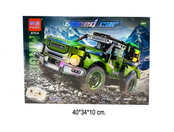 Конструктор арт. 8704 Автомобиль на р/у в кор.•