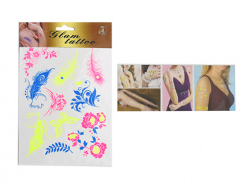 Набор Тату арт. 2701-001 С растениями /1200шт./_ Набор Тату арт. 2701-001 С растениями /1200шт./_