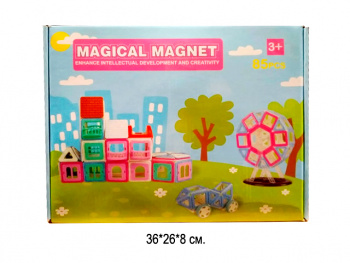 Конструктор магнитный арт. 726 85 дет. в кор._/12 шт./ Конструктор магнитный арт. 726 85 дет. в кор._/12 шт./