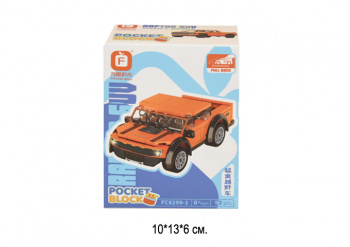 Конструктор арт. FC8299-1 Автомобиль  в кор._