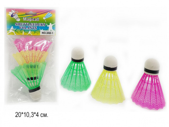 Волан арт. 538-1" Цветной 3 шт. в пакете 20*10,3*4