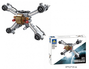 Конструктор арт. KY6620-8 Космический корабль 145 дет. в кор.• Конструктор арт. KY6620-8 Космический корабль 145 дет. в кор.•