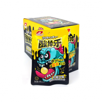 Конфета арт. 101913 Суперкислая "Лимон" 22 г 20 шт. в кор.'