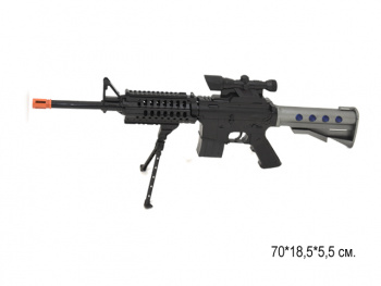 Оружие арт.221/ M16 автомат на бат в пак.(36шт/18бл)*/ Оружие арт.221/ M16 автомат на бат в пак.(36шт/18бл)*/