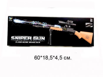 Оружие арт. AK-528 Автомат на батар. свет, звук в кор._•/48 шт./