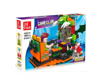 Конструктор арт. 87003-1 Игровой клуб Охота на анаконду 188 дет. в кор.•