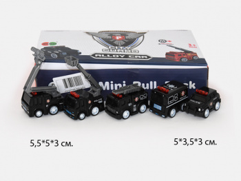 Модель металл. арт. 836D-009 Полиция (12 шт.) шоубокс~/108шт./