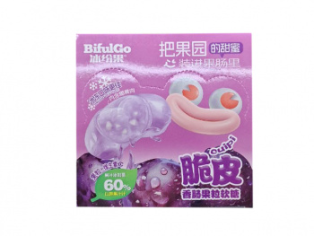 Конфета арт. 090985 С жидким центром "Виноград" 20 г в пак. 20 шт. в кор.#