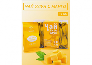 Напиток арт. 038996 Чай Манго улун 7 г 12 пак. 84 г упаковка* Напиток арт. 038996 Чай Манго улун 7 г 12 пак. 84 г упаковка*