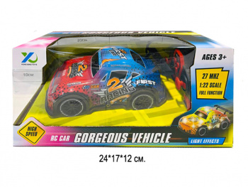 Машина на р/у арт. YQ083-2A Спортивная световые эффекты в кор.•